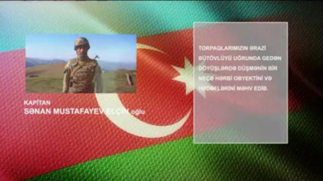 Düşmənin hərbi obyektlərini məhv edən kapitan -