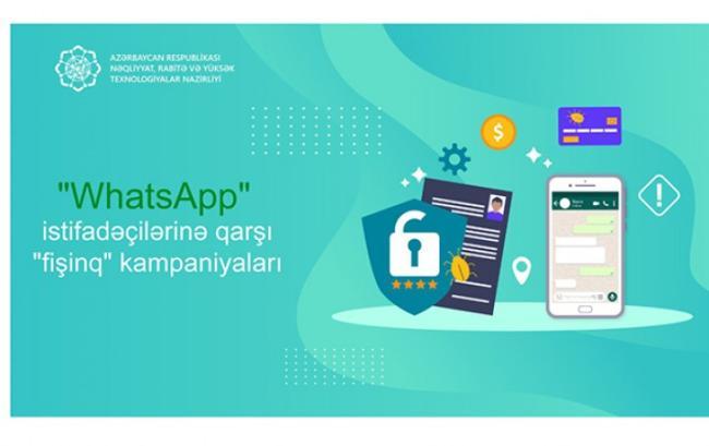 &ldquo;WhatsApp&rdquo; &uuml;zərindən &ldquo;fişinq&rdquo; kampaniyaları - 