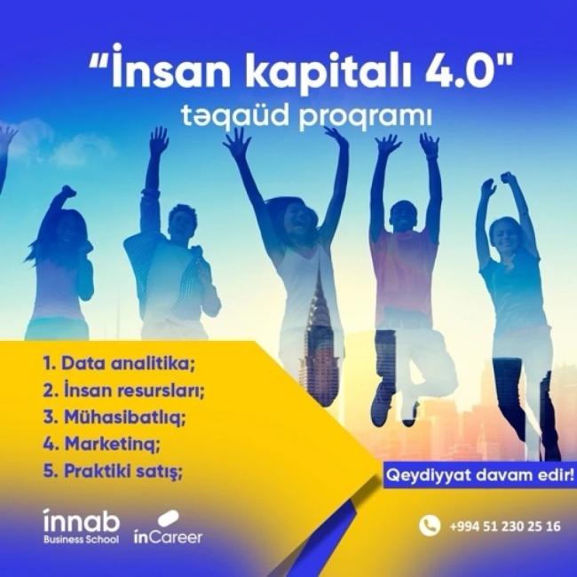 “İnsan kapitalı 4.0” adlı təqaüd proqramı