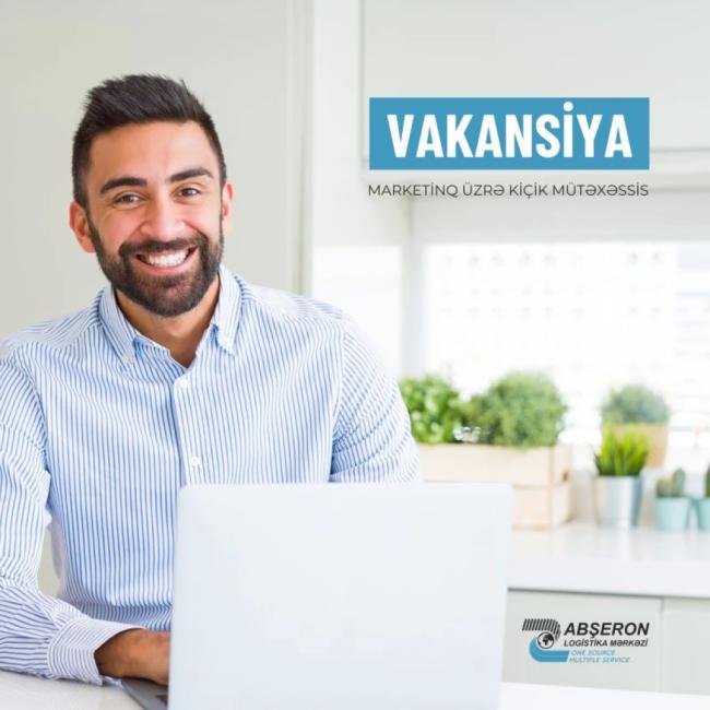 “Marketinq üzrə kiçik mütəxəssis” vakansiyası