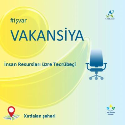 İnsan Resursları üzrə Təcrübəçi vakansiyası Xəbər şəkili