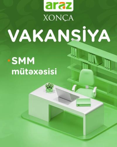 " SMM üzrə mütəxəssis " vakansiyası Xəbər şəkili